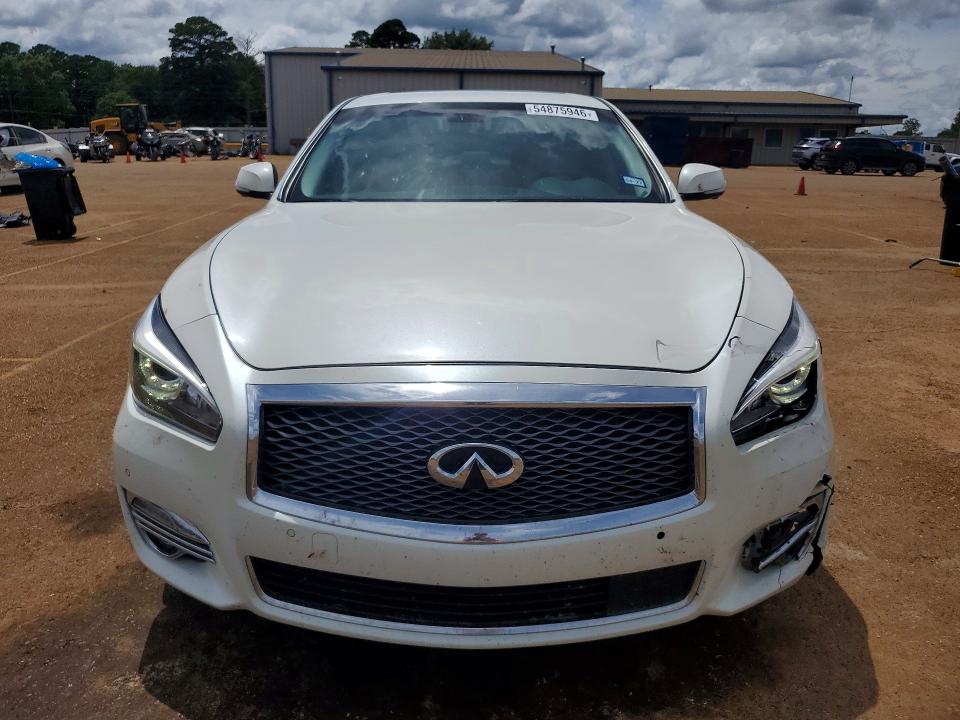 2017 Infiniti VIN JN1BY1PP6HM170171 COPART salvage auction — FRONT END, Tx - Salvage Vehicle Title, sold $3,850 on 2026-07-13 (photo 5)