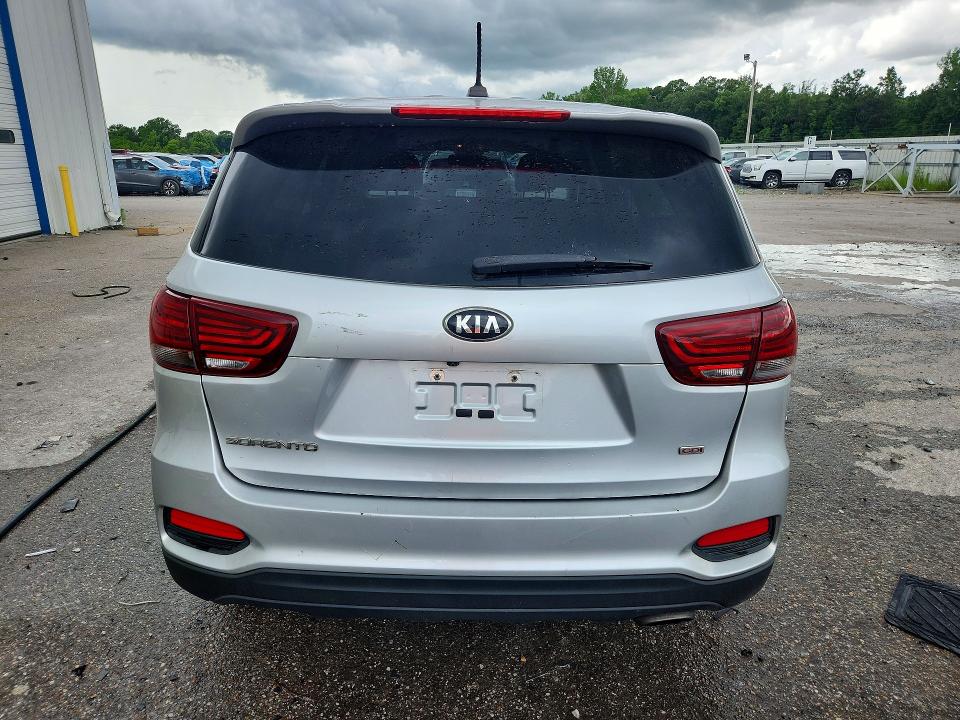 2019 Kia Sorento VIN 5XYPG4A37KG474910 COPART salvage auction — FRONT END, AL - CERT OF TITLE-SALVAGE TITLE, sold $2,200 on 2026-07-30 (photo 6)