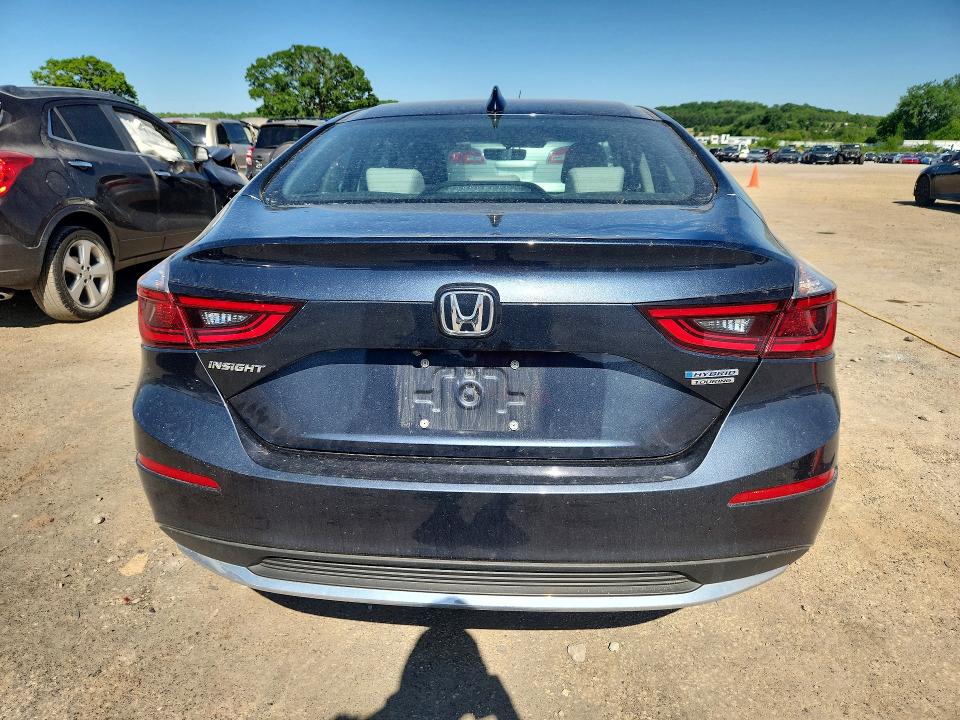 2022 Honda Insight VIN 19XZE4F97NE001974 COPART salvage auction — HAIL, Wi - Junked Vehicle Bill Of Sale, sold $7,300 on 2026-08-04 (photo 6)