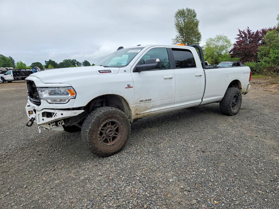 2021 Ram 3500 VIN 3C63R3HL8MG636547 COPART salvage auction — FRONT END, Or - Salvage Title Certificate, sold $325 on 2026-07-27 (photo 1)