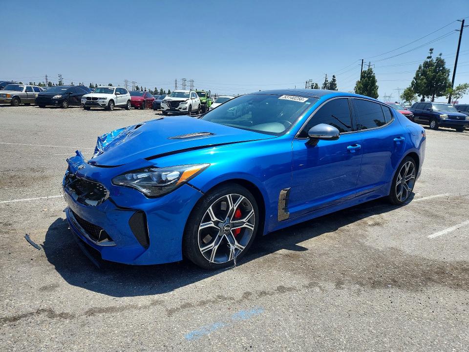 2020 Kia VIN KNAE45LC8L6074312 COPART salvage auction — FRONT END, Ca - Salvage Certificate, sold $3,550 on 2026-07-02 (photo 1)