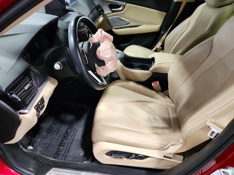 2022 Acura VIN 5J8TC2H57NL000908 COPART salvage auction — ALL OVER, VA - CERT OF TITLE - SALVAGE, sold $2,850 on 2026-07-02 (photo 7)