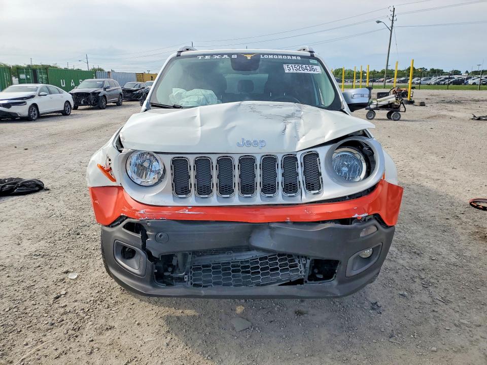 2015 Jeep VIN ZACCJBDT8FPC23254 COPART salvage auction — FRONT END, Id - Salvage Certificate Of Title, sold $750 on 2026-07-17 (photo 5)