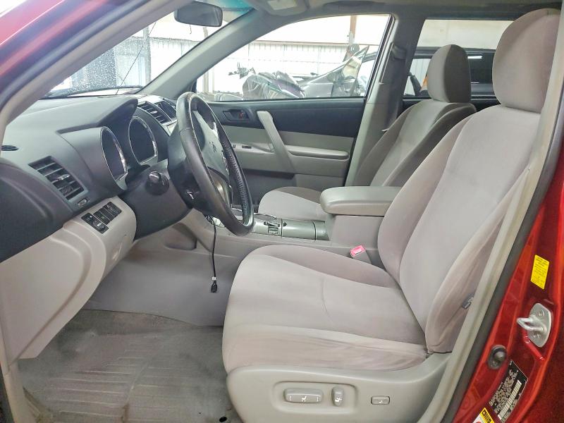 2009 Toyota Highlander VIN JTEES41A792141286 COPART salvage auction — FRONT END, Nc - Salvage Certificate Of Title, sold $1,150 on 2026-07-15 (photo 7)