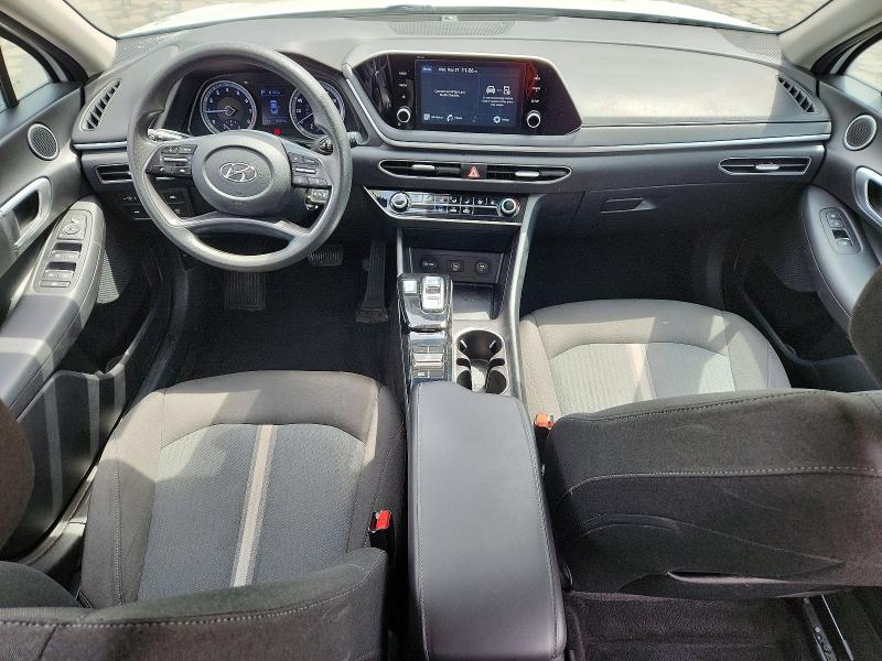 2021 Hyundai Sonata VIN 5NPEG4JA9MH124986 COPART salvage auction — HAIL, MO - SALVAGE CERTIFICATE OF TITLE, sold $3,750 on 2026-07-28 (photo 8)