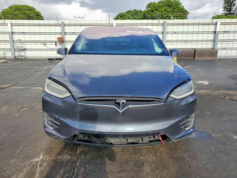 2017 Tesla Model x VIN 5YJXCDE29HF052215 COPART salvage auction — FRONT END, Fl - Certificate Of Title (P), sold $9,300 on 2026-07-21 (photo 5)