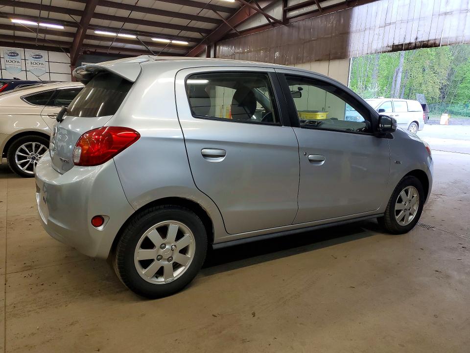 2015 Mitsubishi Mirage VIN ML32A4HJ7FH011388 COPART salvage auction — MINOR DENT/SCRATCHES, Ny - Certificate Of Title, sold $1,900 on 2026-07-09 (photo 3)