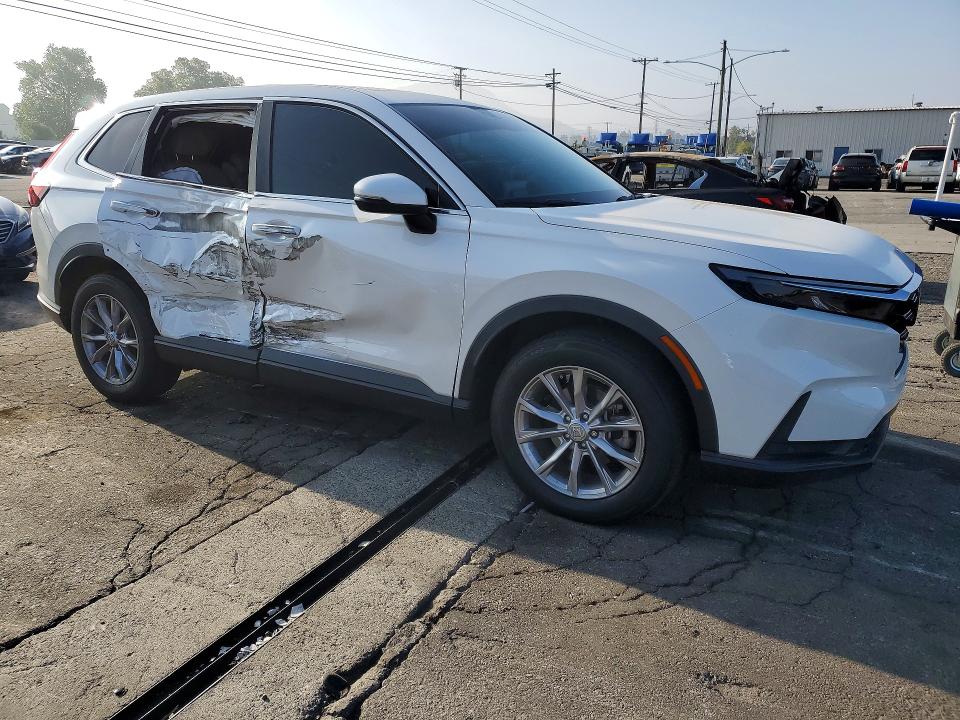 2024 Honda Cr-v VIN 2HKRS4H70RH470684 COPART salvage auction — SIDE, Ca - Salvage Certificate, sold $13,700 on 2026-07-02 (photo 4)