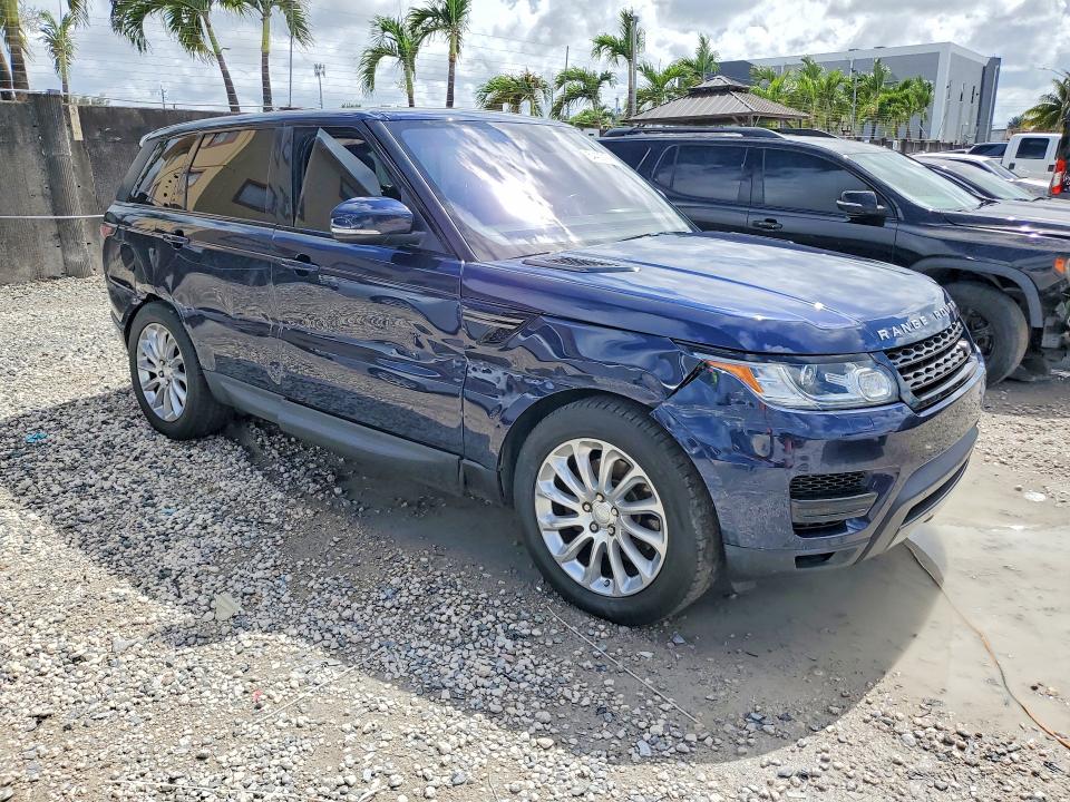 2016 Land rover Range rover sport VIN SALWG2VFXGA578554 COPART salvage auction — FRONT END, Sc - Certificate Of Title (P), sold $4,400 on 2026-07-02 (photo 4)