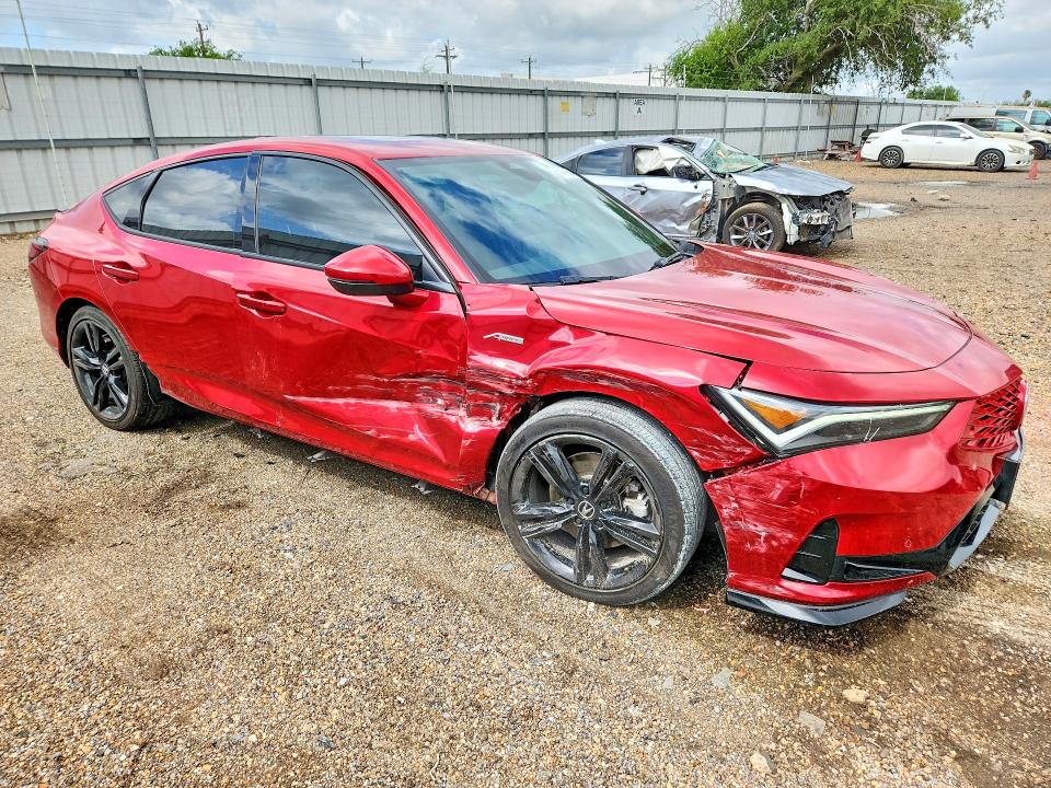2026 Acura Integra VIN 19UDE4H63TA004952 COPART salvage auction — FRONT END, Tx - Salvage Vehicle Title, sold $12,800 on 2026-07-08 (photo 4)