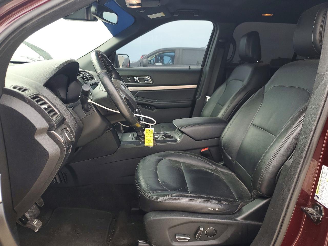 2018 Ford Explorer VIN 1FM5K7DH3JGA80777 COPART salvage auction — Front End, TX - CERTIFICATE OF TITLE, sold $4,200 on 2026-07-09 (photo 7)