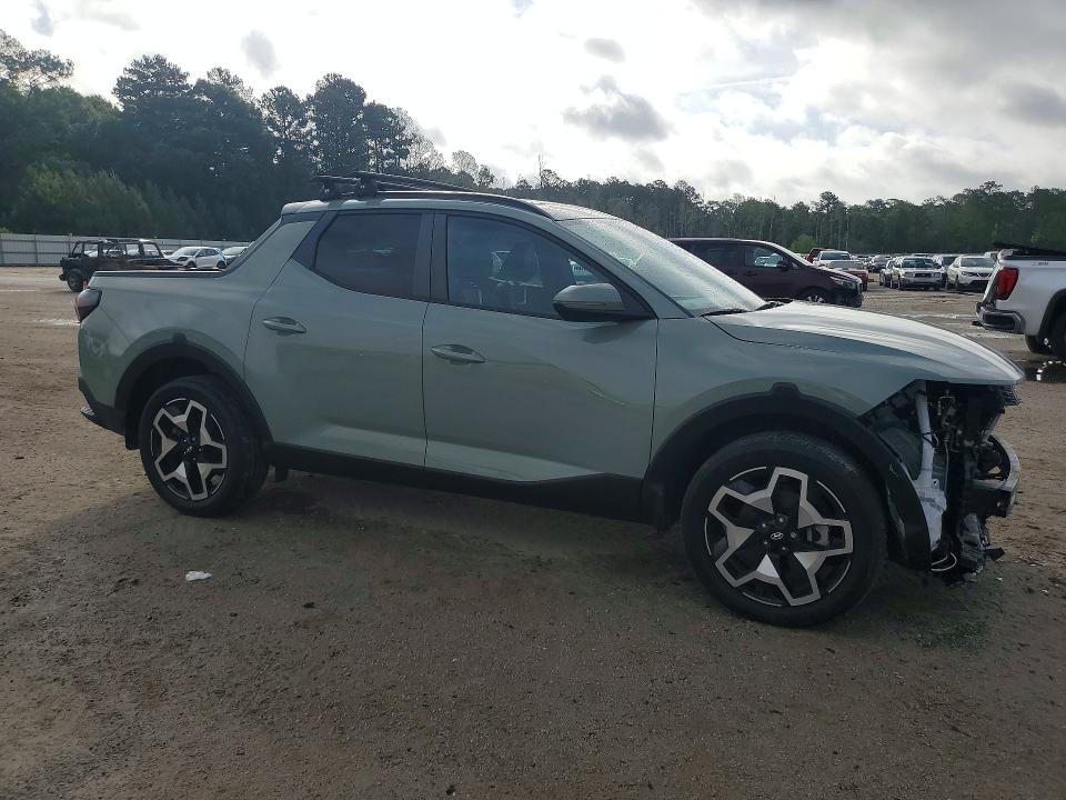 2023 Hyundai Santa cruz VIN 5NTJEDAF8PH045394 COPART salvage auction — FRONT END, Sc - Cert Of Title-Salvage, sold $8,600 on 2026-07-15 (photo 4)