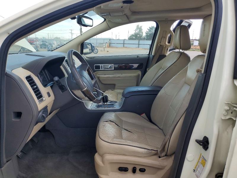 2008 Lincoln Mkx VIN 2LMDU88C28BJ12702 COPART salvage auction — FRONT END, Id - Certificate Of Title, sold $150 on 2026-07-09 (photo 7)
