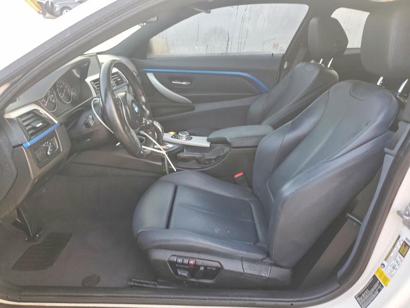 2015 BMW 4er VIN WBA3N3C57FK232452 COPART salvage auction — FRONT END, Fl - Cert Of Title Slvg Rebuildable, sold $3,250 on 2026-08-04 (photo 7)