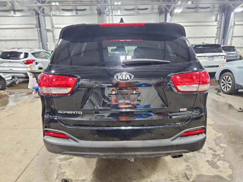 2018 Kia Sorento VIN 5XYPGDA39JG427487 COPART salvage auction — HAIL, Mn - Cert Of Title-Salvage, sold $3,750 on 2026-07-09 (photo 6)