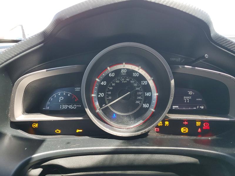 2016 Mazda VIN JM1BM1X70G1281260 COPART salvage auction — FRONT END, Ca - Acq Bos - Post Sale - Salvage, sold $575 on 2026-07-15 (photo 9)