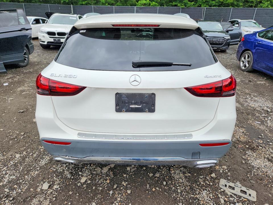2022 Mercedes-benz Gla-klasse VIN W1N4N4HB8NJ343682 COPART salvage auction — FRONT END, Md - Cert Of Salvage > 75% Damage, sold $6,600 on 2026-07-31 (photo 6)