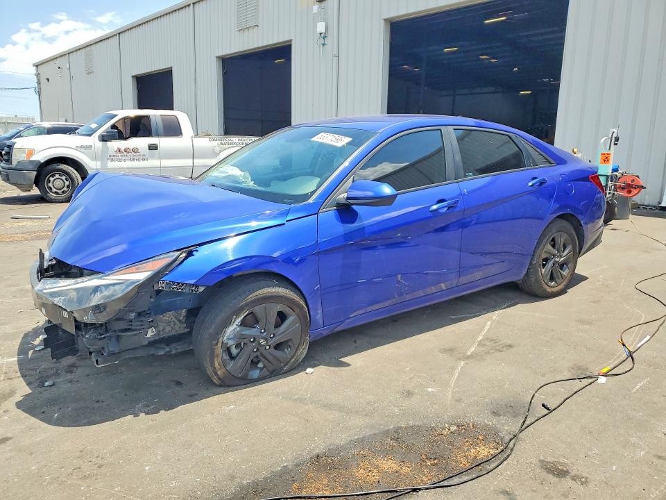 2023 Hyundai Elantra VIN KMHLM4AG9PU613821 COPART salvage auction — FRONT END, Salvage Title, sold $2,550 on 2026-07-15 (photo 1)