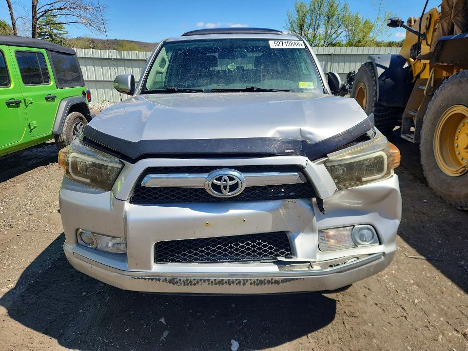 2011 Toyota 4runner VIN JTEBU5JR8B5034003 COPART salvage auction — FRONT END, Vt - Cert Of Title-Salvage Vehicle, sold $2,150 on 2026-07-27 (photo 5)