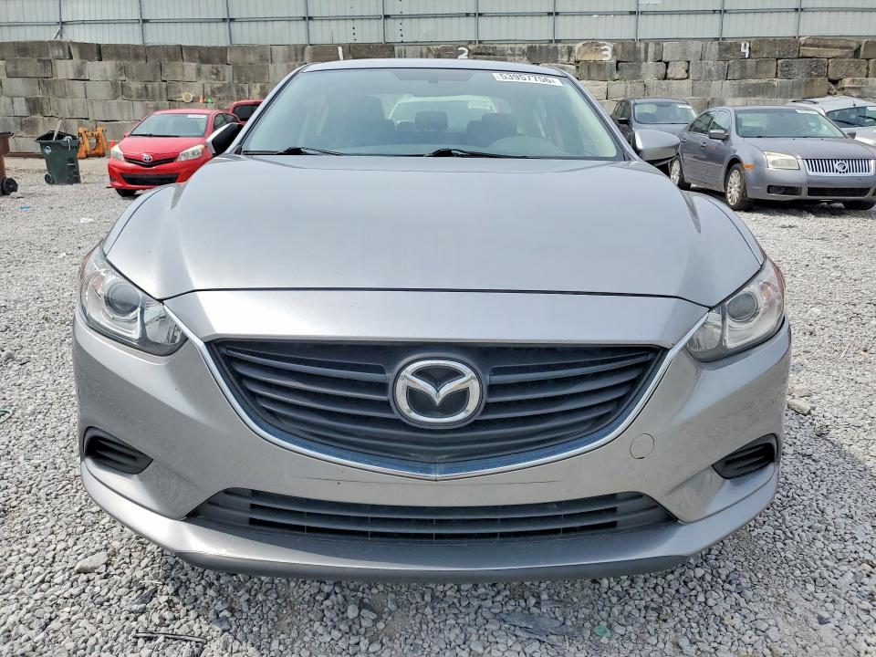 2014 Mazda 6 VIN JM1GJ1U67E1135588 COPART salvage auction — REAR END, Wv - Salvage Certificate, sold $1,100 on 2026-07-31 (photo 5)
