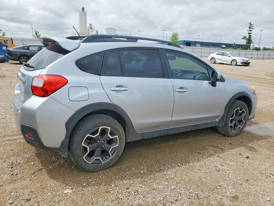 2014 Subaru Xv VIN JF2GPAKC8E8213828 COPART salvage auction — HAIL, Ia - Cert Of Title-Salvage Title, sold $825 on 2026-07-18 (photo 3)