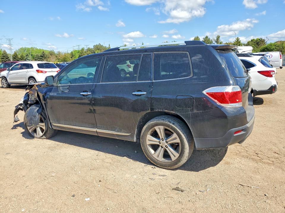 2011 Toyota Highlander VIN 5TDDK3EH7BS070400 COPART salvage auction — FRONT END, Il - Salvage Certificate, sold $3,250 on 2026-07-30 (photo 2)