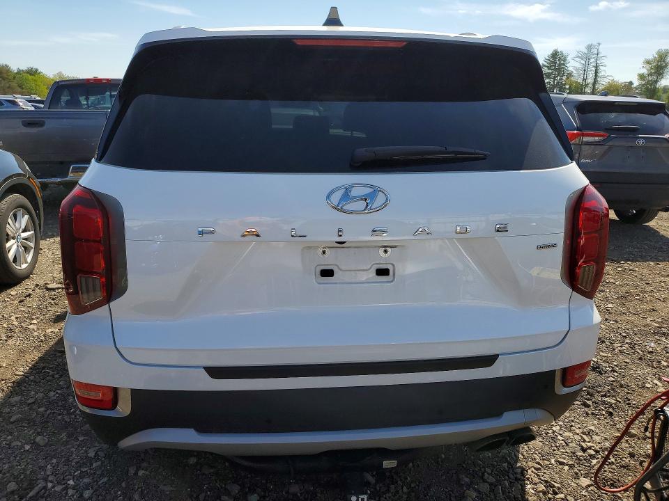 2022 Hyundai Palisade VIN KM8R4DHE9NU344988 COPART salvage auction — FRONT END, MD - CERT OF SALVAGE > 75% DAMAGE, sold $1,750 on 2026-07-27 (photo 6)