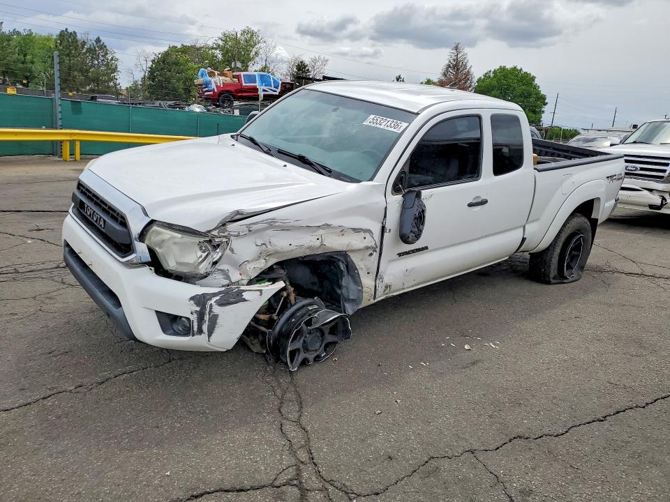 2014 Toyota Tacoma VIN 5TFUU4EN8EX104848 COPART salvage auction — FRONT END, Co - Public - Salvage Title, sold $7,300 on 2026-07-30 (photo 1)