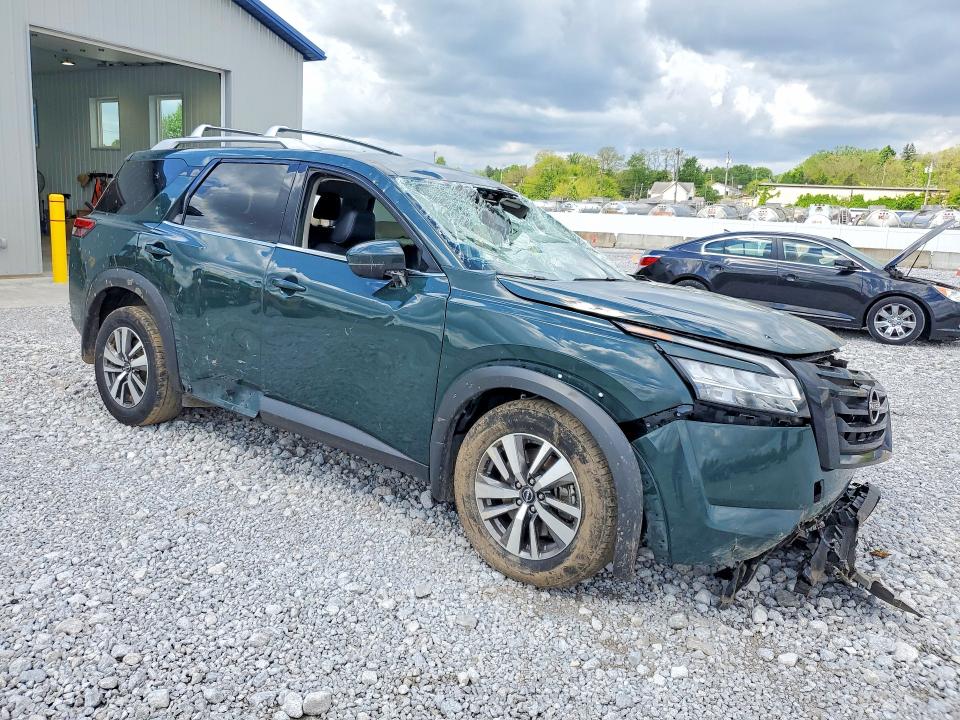 2022 Nissan Pathfinder VIN 5N1DR3CC9NC254807 COPART salvage auction — ROLLOVER, OH - CERT OF TITLE-SALVAGE, sold $2,900 on 2026-07-02 (photo 4)