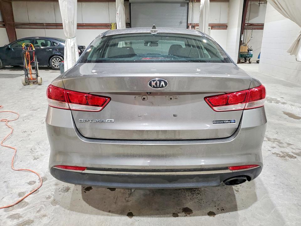 2016 Kia Optima VIN 5XXGT4L35GG014715 COPART salvage auction — FRONT END, NY - MV-907A SALVAGE CERTIFICATE, sold $475 on 2026-07-27 (photo 6)