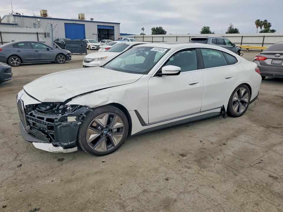 2025 BMW I4 VIN WBY23HD01SFU18462 COPART salvage auction — FRONT END, Id - Salvage Certificate Of Title, sold $14,400 on 2026-07-31 (photo 1)