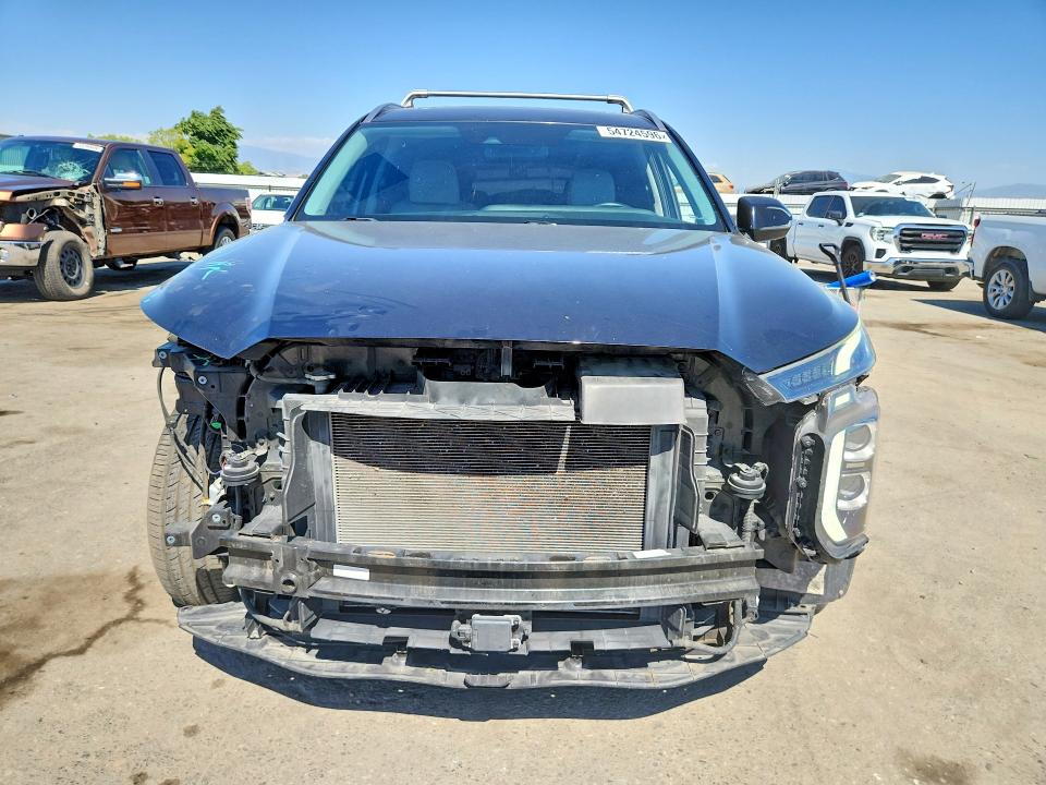 2020 Hyundai Palisade VIN KM8R34HE7LU170712 COPART salvage auction — FRONT END, Ca - Salvage Certificate, sold $4,300 on 2026-07-31 (photo 5)