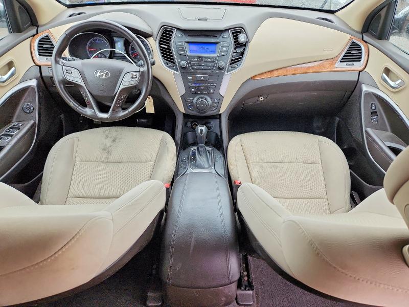 2013 Hyundai Santa fe VIN 5XYZUDLB2DG113898 COPART salvage auction — FRONT END, Pa - Certificate Of Salvage, sold $1,800 on 2026-07-02 (photo 8)