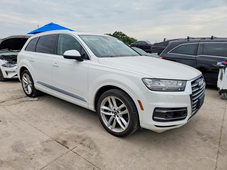 2017 Audi Q7 VIN WA1VAAF78HD048017 COPART salvage auction — MECHANICAL, Tx - Certificate Of Title, sold $5,700 on 2026-08-25 (photo 4)