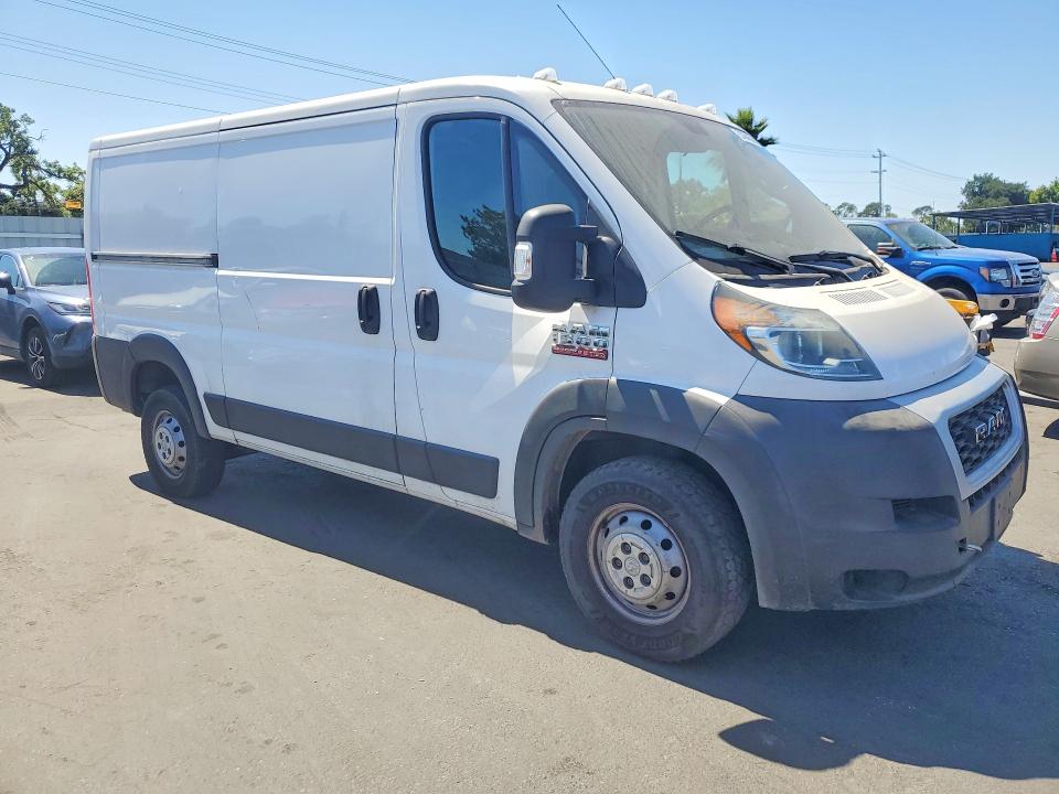 2020 Ram Promaster 1500 VIN 3C6TRVAG1LE123062 COPART salvage auction — FRONT END, Ca - Salvage Certificate, sold $3,300 on 2026-07-08 (photo 4)