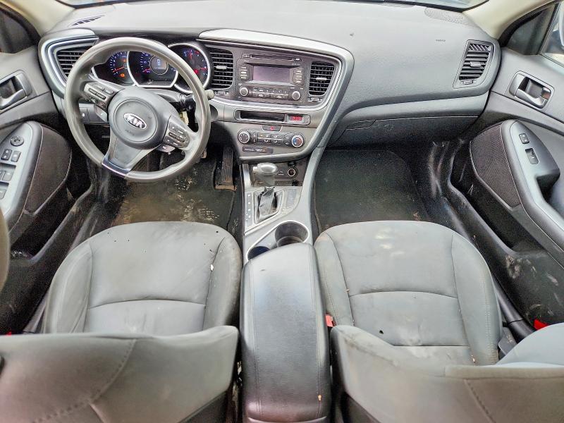 2015 Kia Optima VIN 5XXGM4A78FG467633 COPART salvage auction — HAIL, Oh - Certificate Of Title, sold $325 on 2026-07-08 (photo 8)