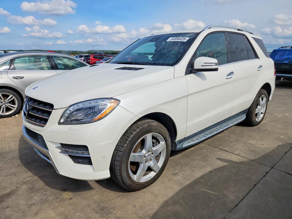 2013 Mercedes-benz M-klasse VIN 4JGDA7DB4DA100925 COPART salvage auction — NORMAL WEAR, Tx - Certificate Of Title, sold $7,800 on 2026-07-09 (photo 1)