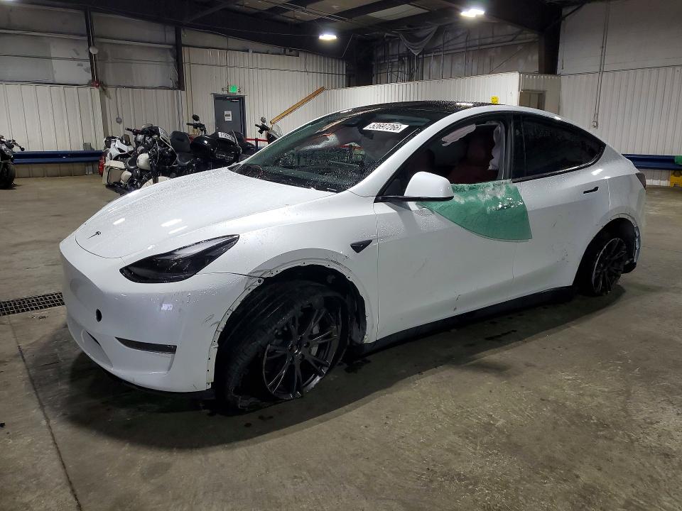 2025 Tesla VIN 7SAYGDEE6SA361148 COPART salvage auction — FRONT END, Co - Salvage Title, sold $12,300 on 2026-07-09 (photo 1)