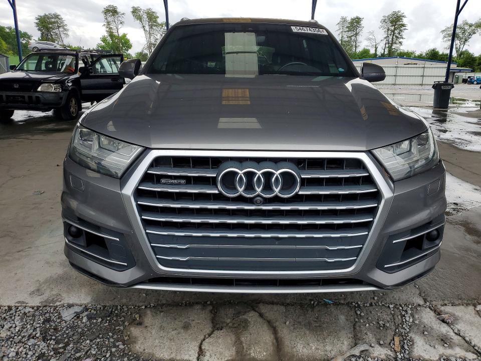 2017 Audi Q7 VIN WA1LAAF73HD034727 COPART salvage auction — MECHANICAL, Ga - Certificate Of Title, sold $3,100 on 2026-07-30 (photo 5)