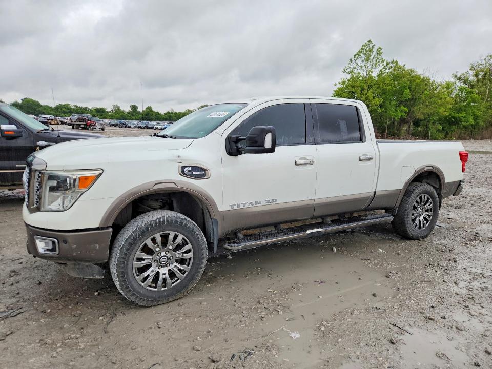 2016 Nissan TITAN VIN 1N6BA1F2XGN511584 COPART salvage auction — FRONT END, Il - Certificate Of Title, sold $5,400 on 2026-07-22 (photo 1)