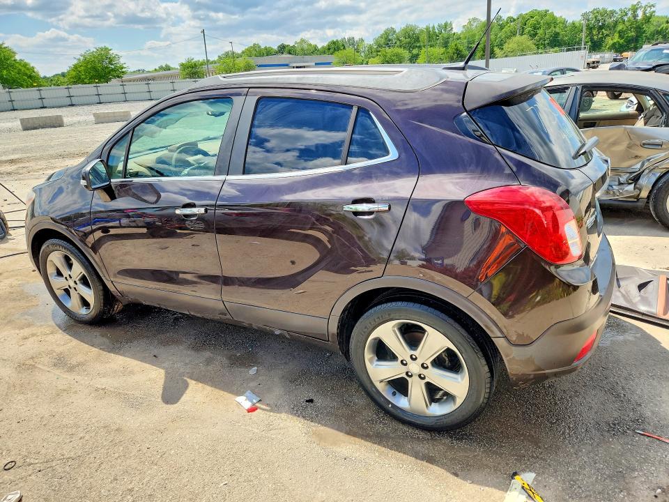 2014 Buick Encore VIN KL4CJCSB9EB627750 COPART salvage auction — SIDE, Ky - Cert Of Reg-Junked Vehicle, sold $350 on 2026-07-27 (photo 2)