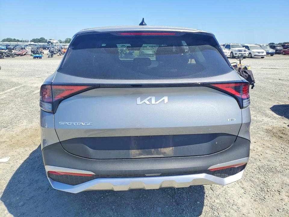 2025 Kia Sportage VIN KNDPUCDGXS7175698 COPART salvage auction — MINOR DENT/SCRATCHES, Ca - Salvage Certificate, sold $9,300 on 2026-07-09 (photo 6)