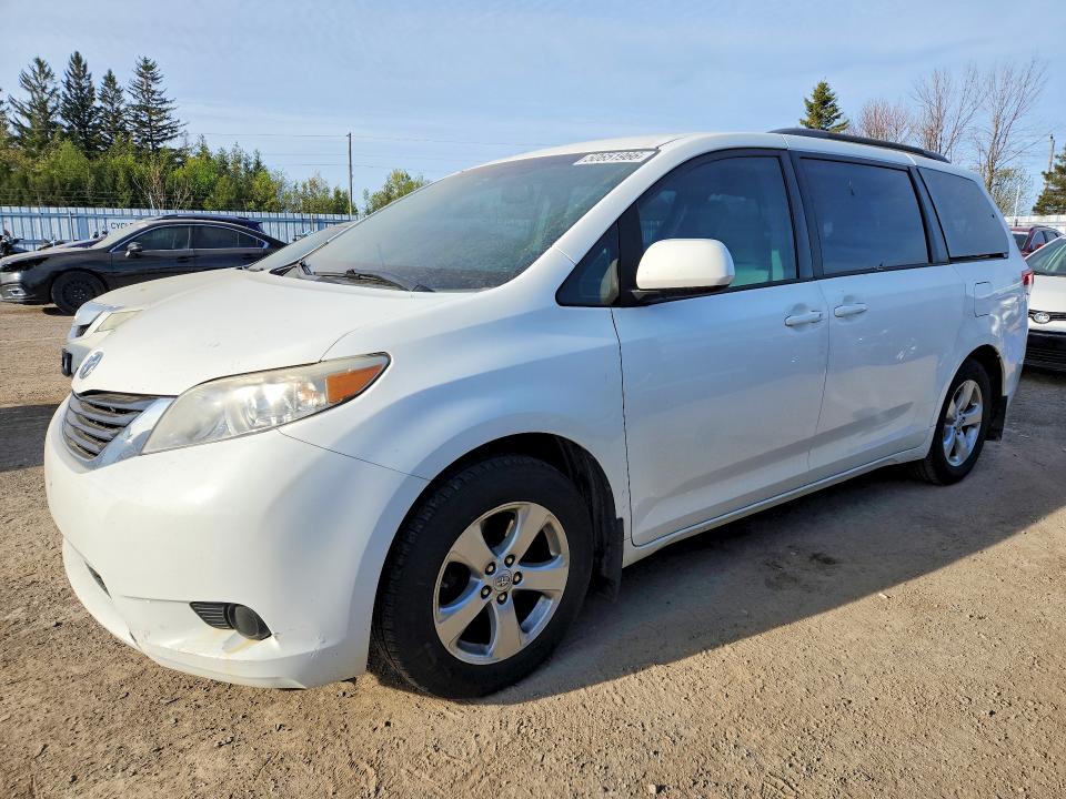 2011 Toyota Sienna VIN 5TDKK3DC3BS054708 COPART salvage auction — SIDE, On - Permit No Brand - Unfit, sold $4,000 on 2026-07-07 (photo 1)