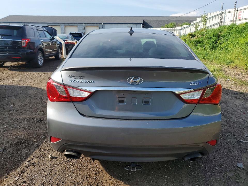 2014 Hyundai Sonata VIN 5NPEC4AB6EH876229 COPART salvage auction — FRONT END, Mi - Cert Of Title-Salvage Vehicle, sold $475 on 2026-07-08 (photo 6)