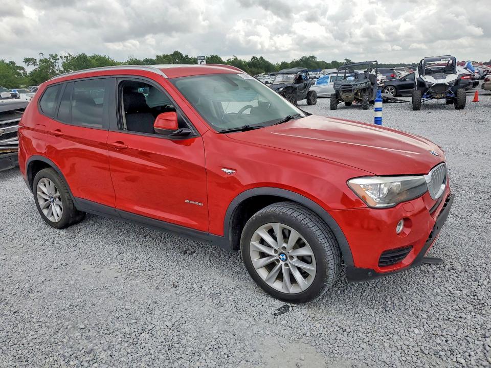 2017 BMW X3 VIN 5UXWZ7C30H0V93822 COPART salvage auction — SIDE, La - Cert Of Title-Salvage, sold $1,100 on 2026-07-13 (photo 4)