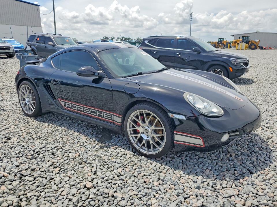2009 Porsche Cayman VIN WP0AA29849U760749 COPART salvage auction — FRONT END, FL - CERT OF TITLE SLVG REBUILDABLE, sold $3,600 on 2026-07-27 (photo 4)