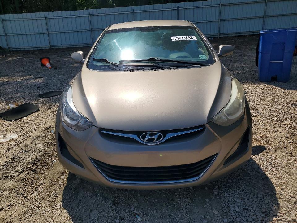 2016 Hyundai VIN 5NPDH4AE1GH771897 COPART salvage auction — VANDALISM, Nc - Salvage Certificate Of Title, sold $275 on 2026-07-31 (photo 5)