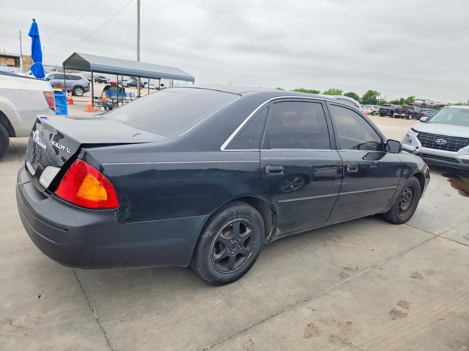 2001 Toyota Avalon VIN 4T1BF28B01U173905 COPART salvage auction — FRONT END, Tx - Salvage Vehicle Title, sold $500 on 2026-07-06 (photo 3)