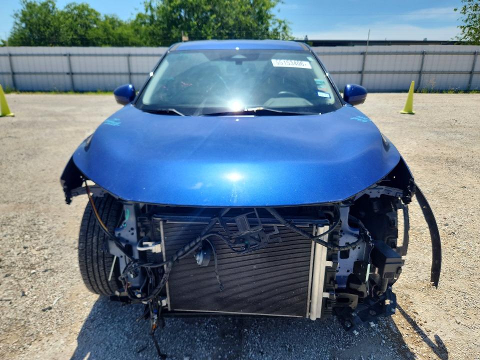 2021 Nissan Rogue VIN JN8AT3BA4MW010086 COPART salvage auction — FRONT END, Tx - Salvage Vehicle Title, sold $4,250 on 2026-07-23 (photo 5)
