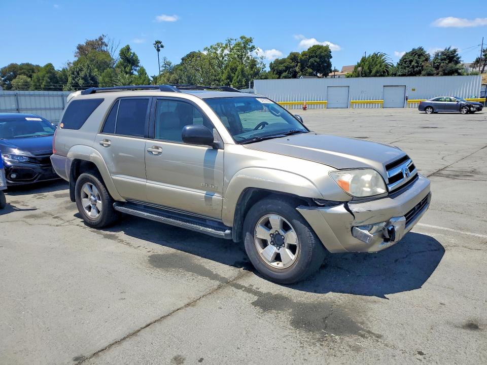 2005 Toyota 4runner VIN JTEBU14R258034957 COPART salvage auction — FRONT END, Ca - Salvage Certificate, sold $4,050 on 2026-07-17 (photo 4)